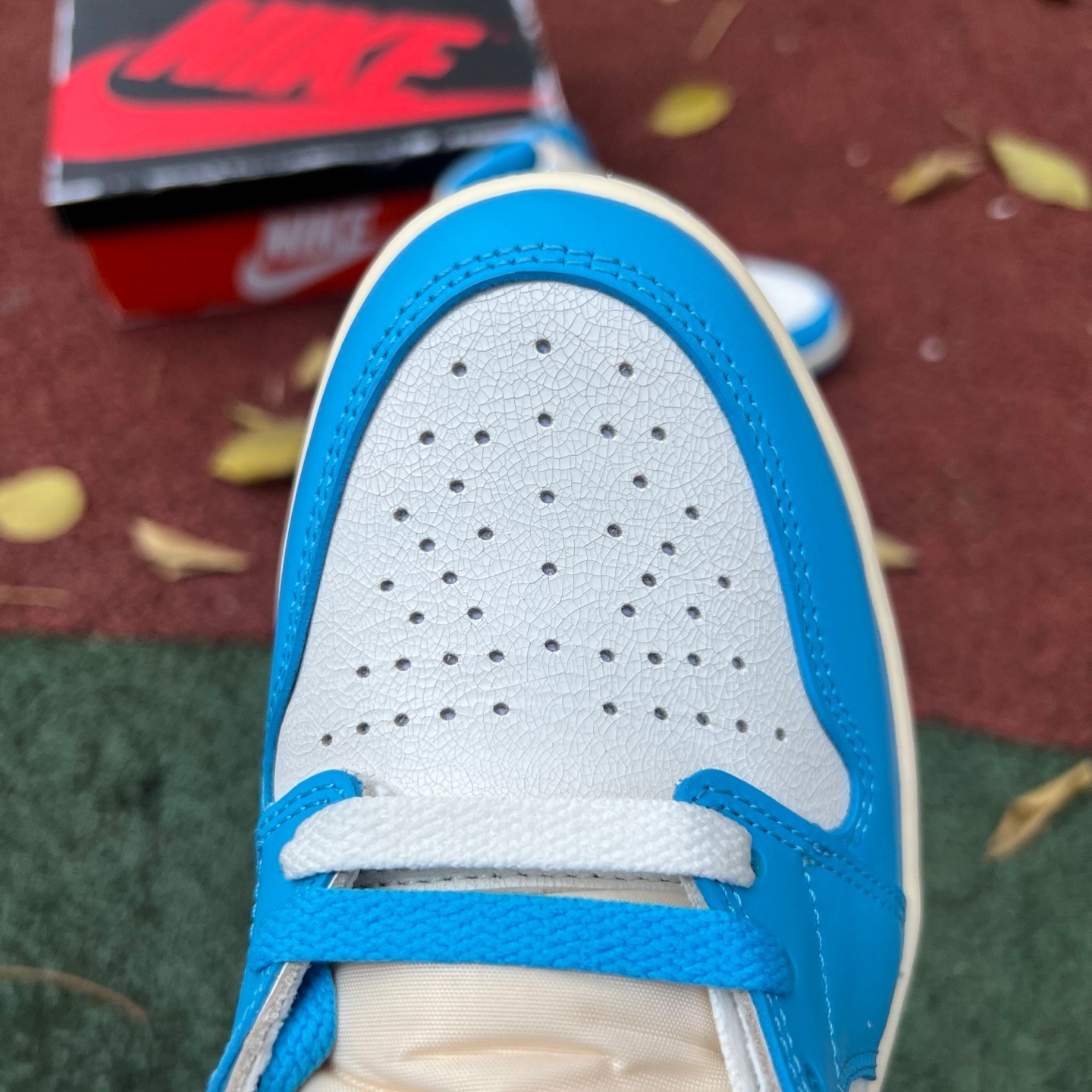 aj1 Air Jordan 1 Hi OG UNC Reimagined DZ5485-402 - Image 6
