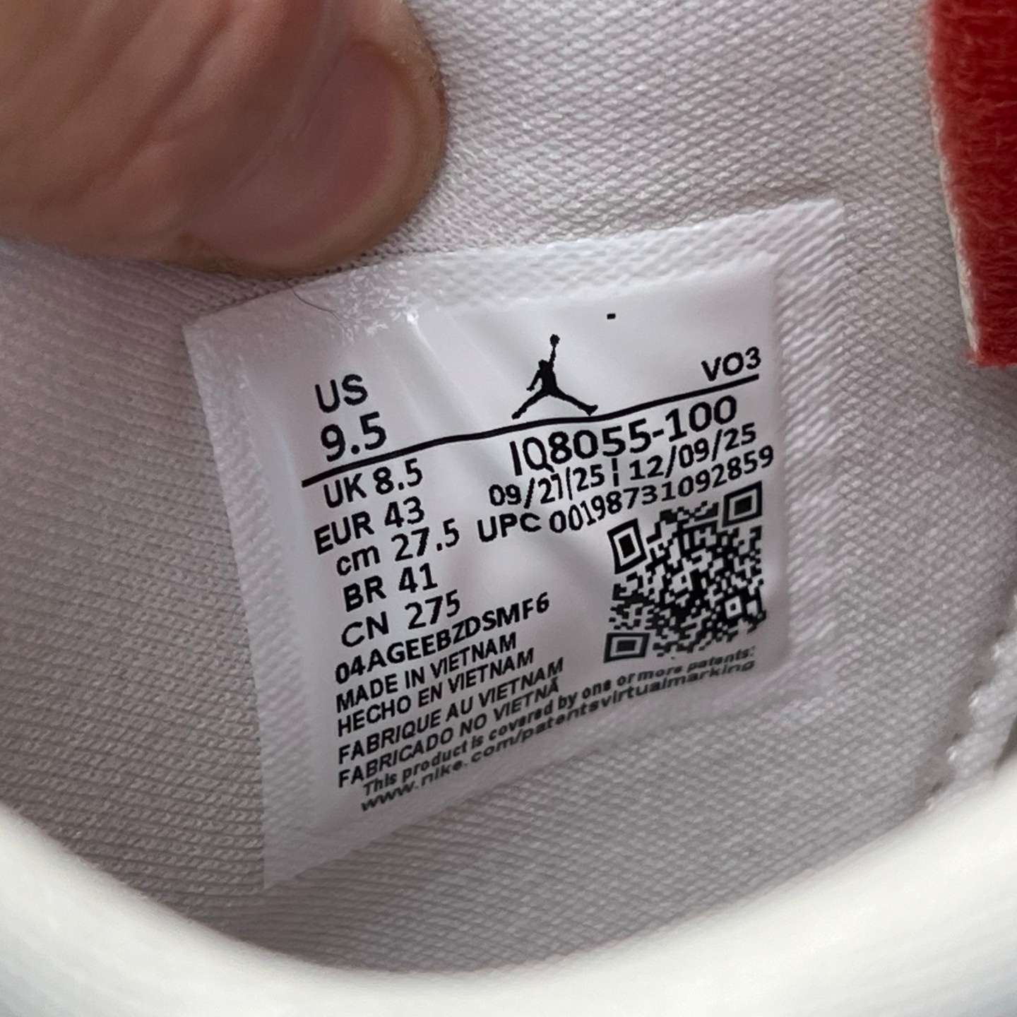 Og aj4 Nigel Sylvester x Jordan Air Jordan 4 IQ8055-100 - Image 3