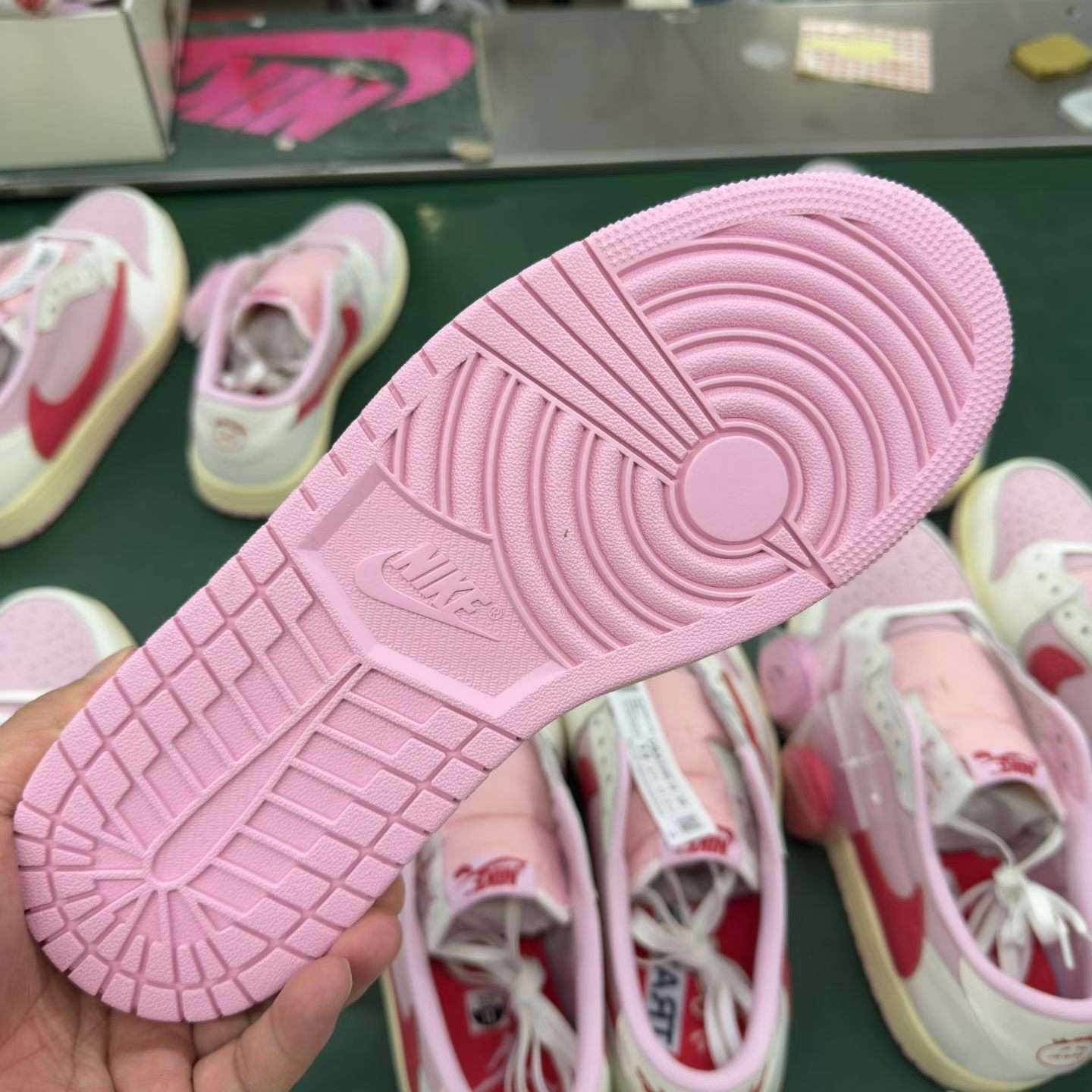 ⚠️LJR aj1 Travis Scott x Jordan Air Jordan 1 Low OG IQ7604-101 36-48. - Image 2