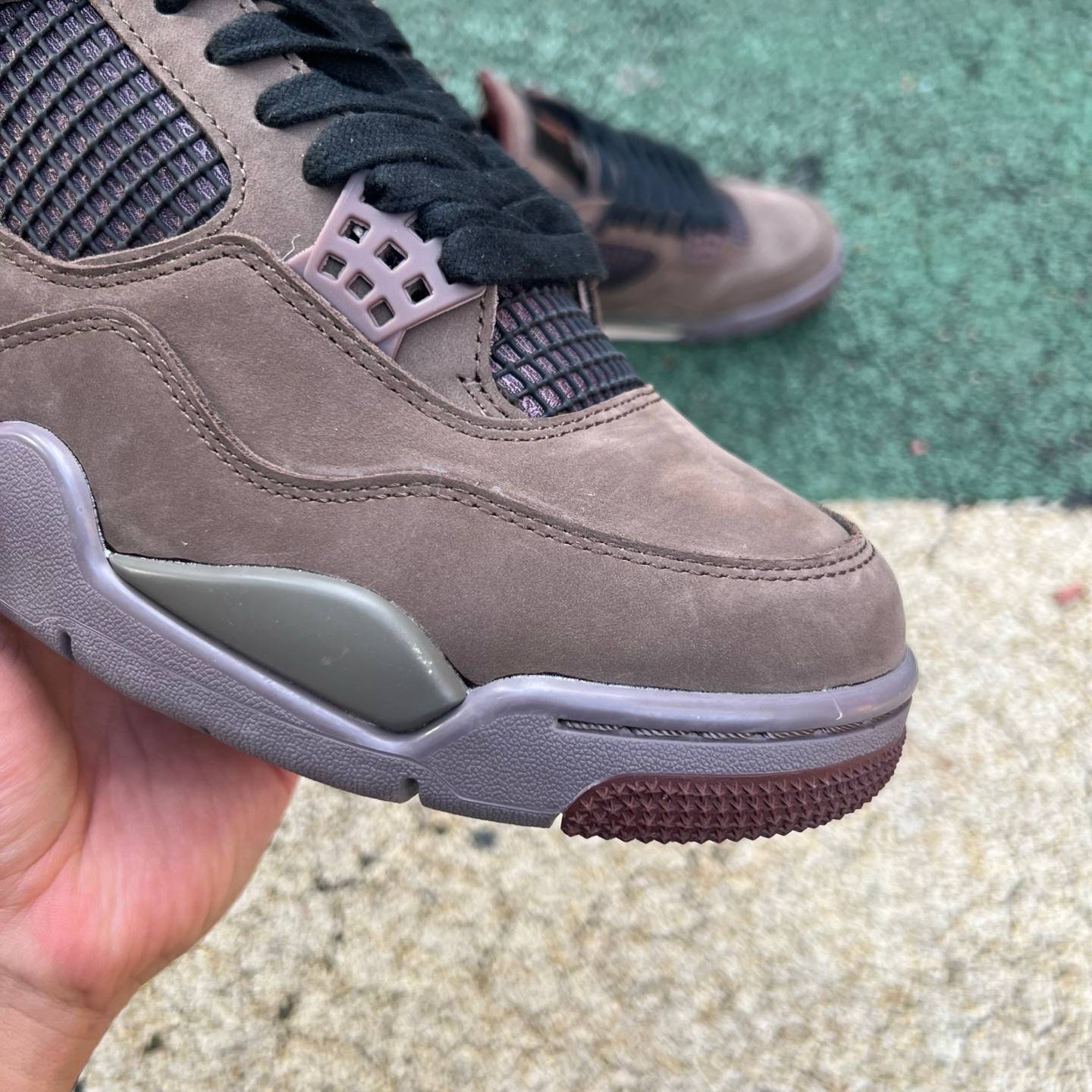 s aj4amm A Ma Maniére x Air Jordan 4 Dark Mocha IF3102-200 36-48.5 - Image 12
