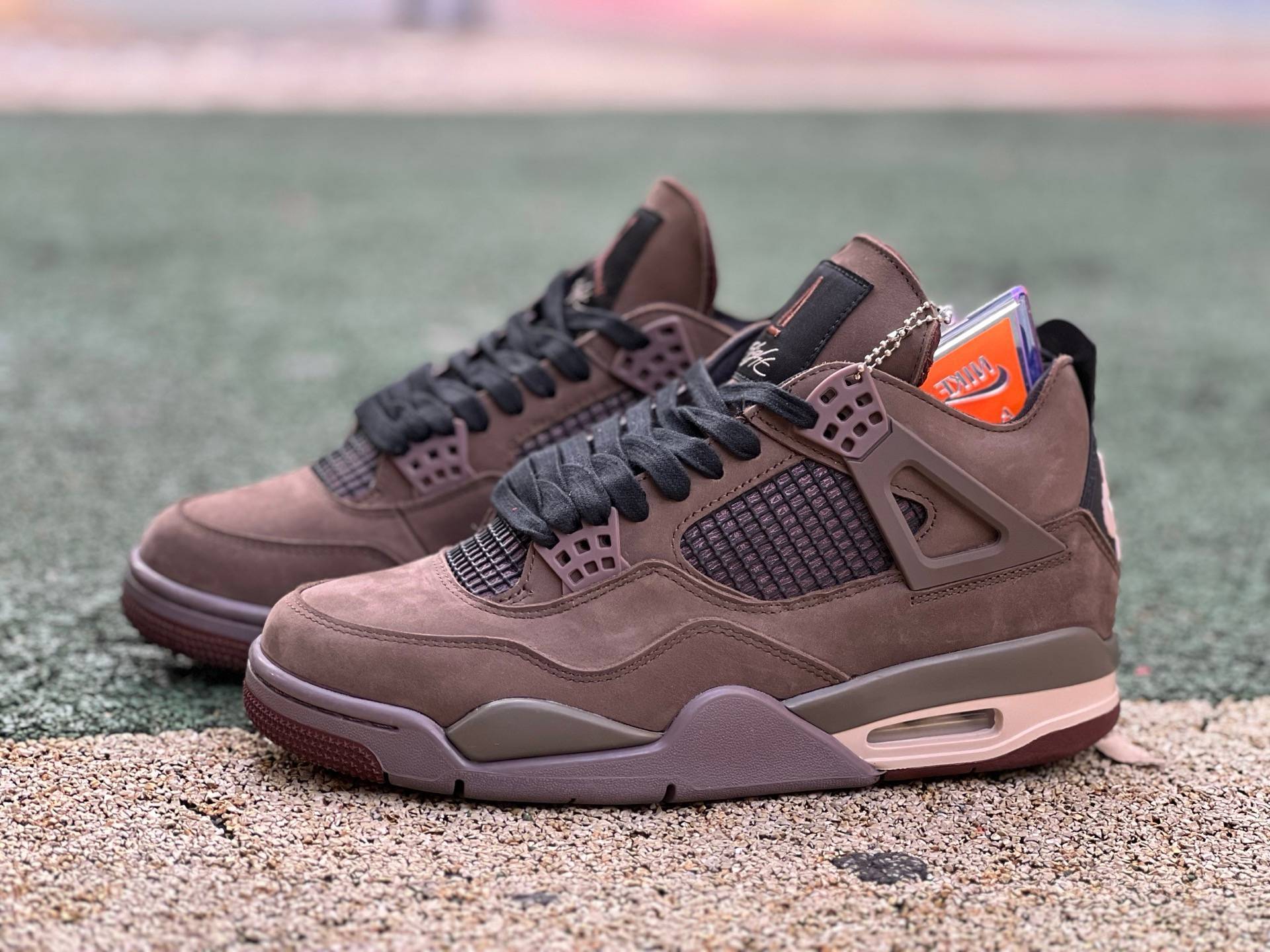 s aj4amm A Ma Maniére x Air Jordan 4 Dark Mocha IF3102-200 36-48.5
