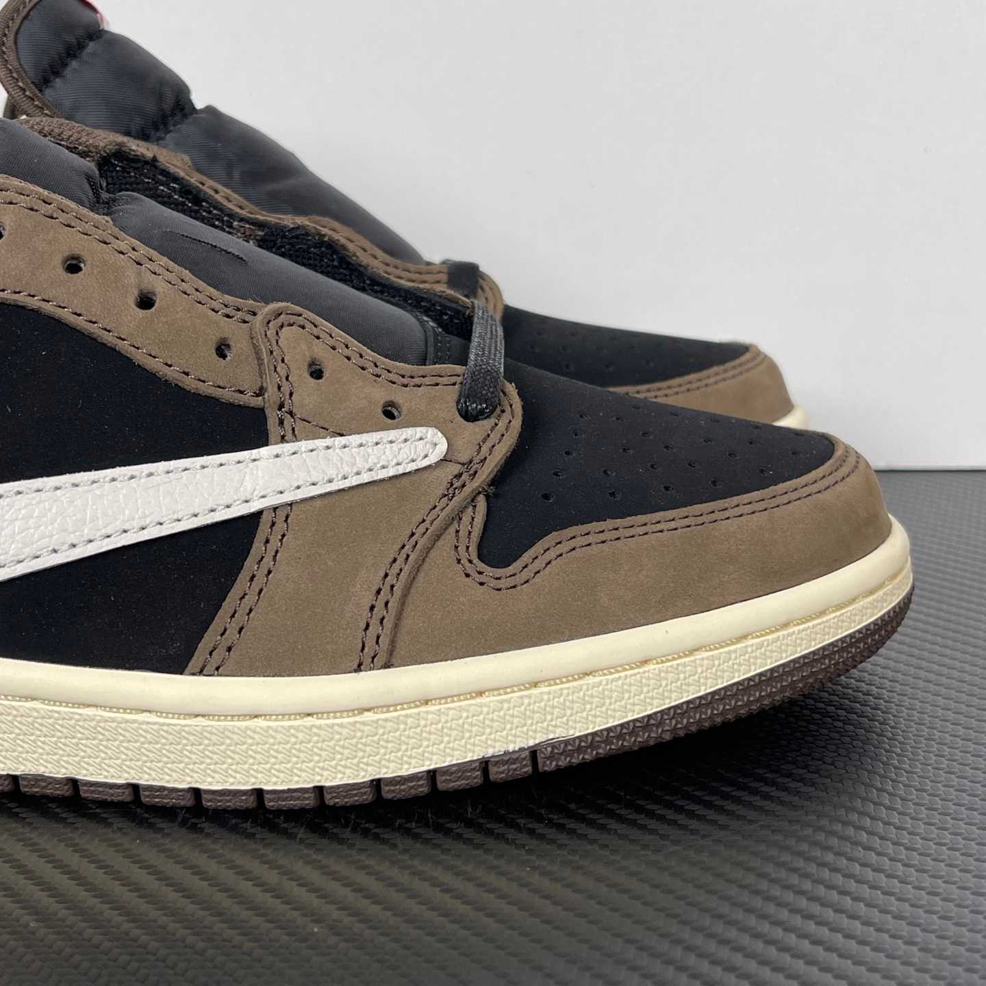 RN aj1 Travis Scott x Air Jordan AJ1 Low OG SP TS CQ4277-001 - Image 9