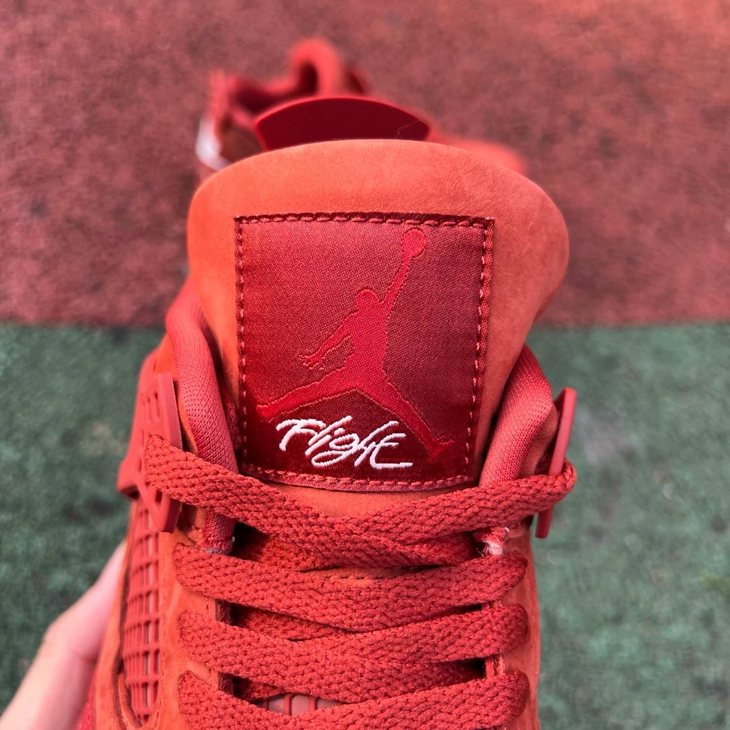 FF aj4 Nigel Sylvester × Jordan Air Jordan 4 Retro Nigel 'Brick by Brick' HF4340-800 - Image 6