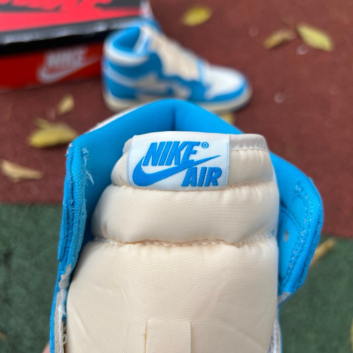 aj1 Air Jordan 1 Hi OG UNC Reimagined DZ5485-402 - Image 7