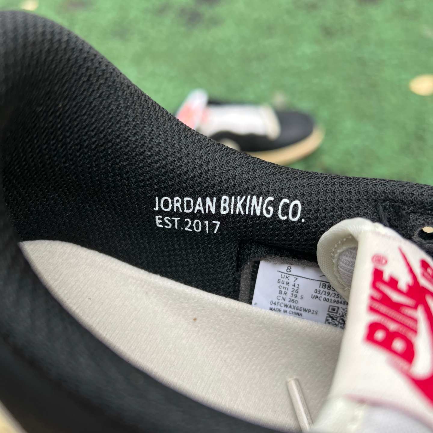 NFC ‼️aj1 Nigel Sylvester x Jordan Air Jordan 1 Retro Low OG Nitro "Bet IB8958-001 - Image 3