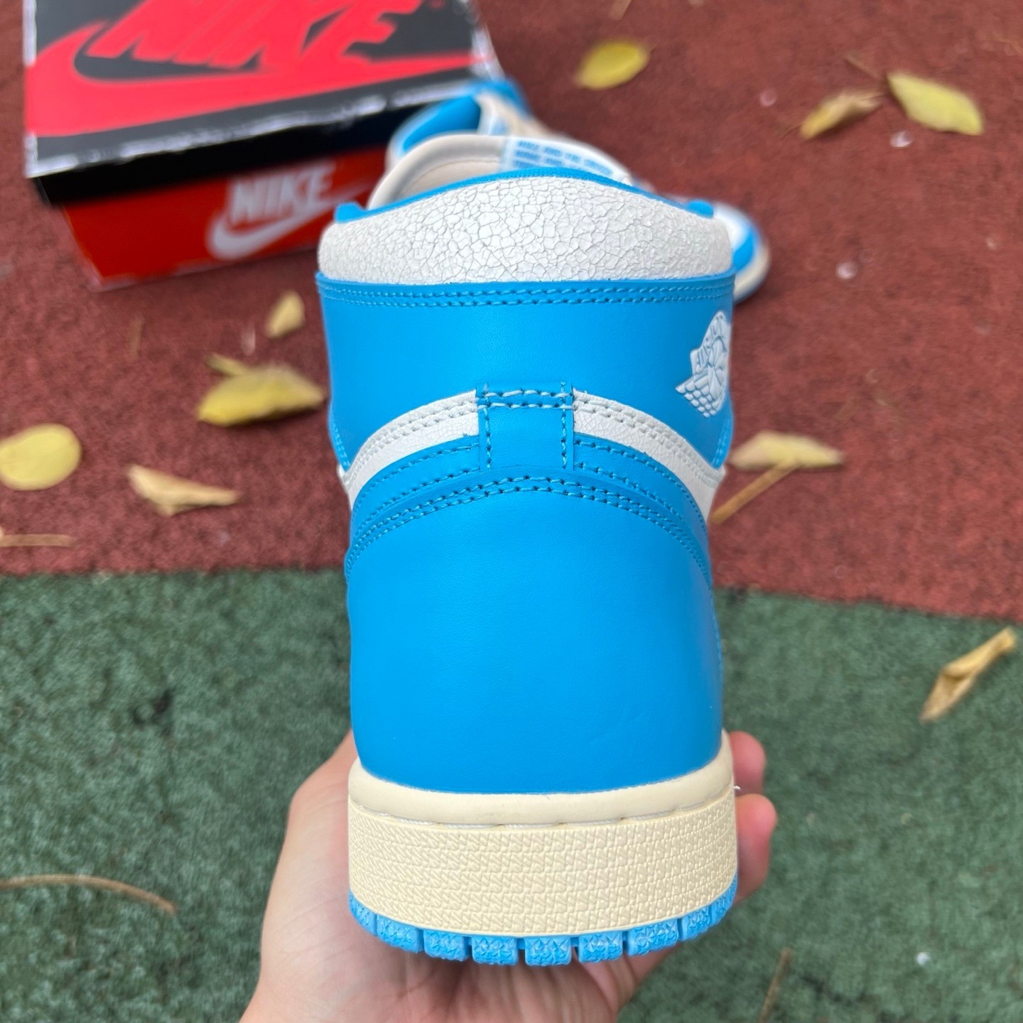 aj1 Air Jordan 1 Hi OG UNC Reimagined DZ5485-402 - Image 10