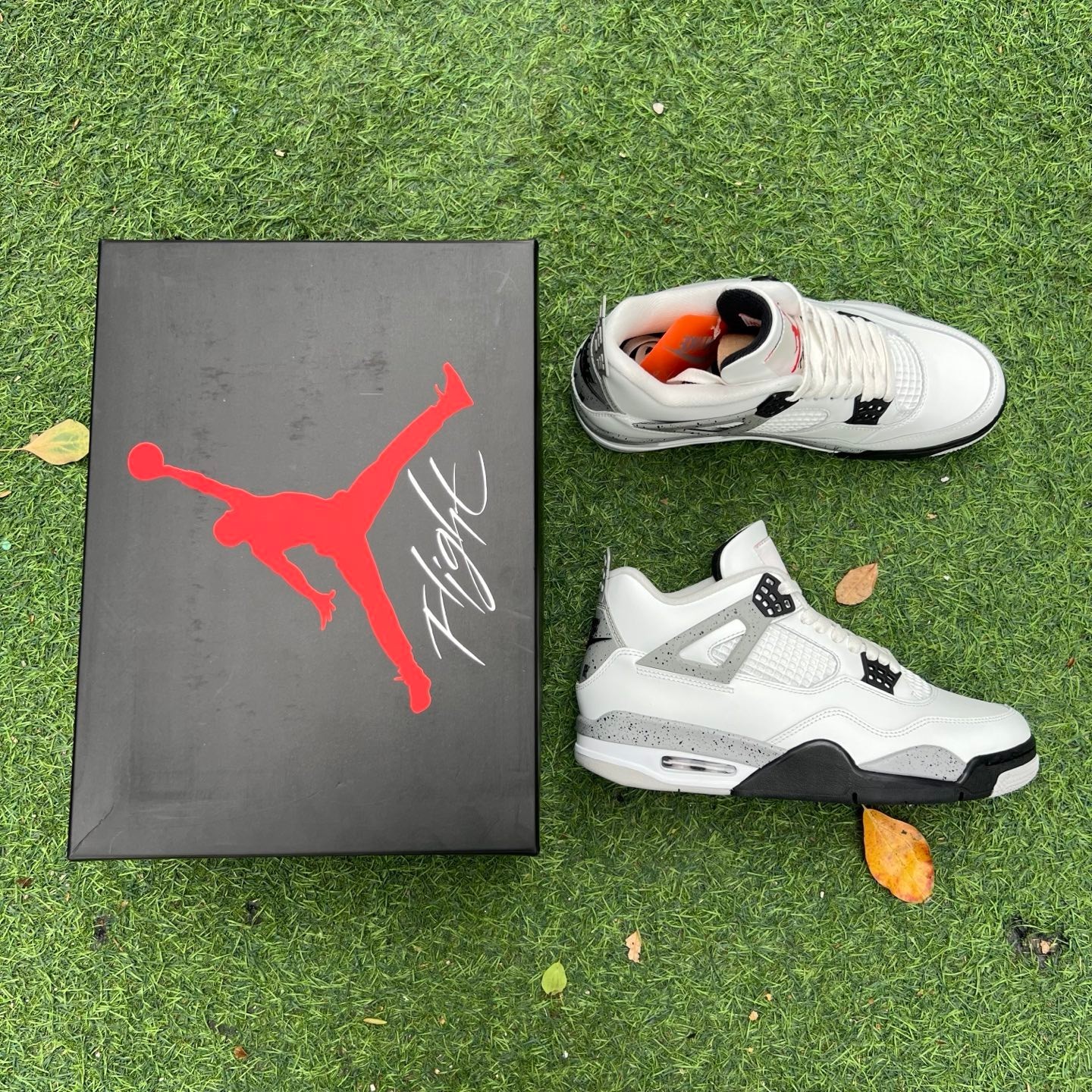 aj4 2025 t1 Air Jordan 4 White Cement FV5029-100 - Image 9