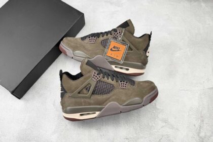 GX aj4 A Ma Maniére × Jordan Air Jordan 4 Retro SP "Dark Mocha" IF3102-200