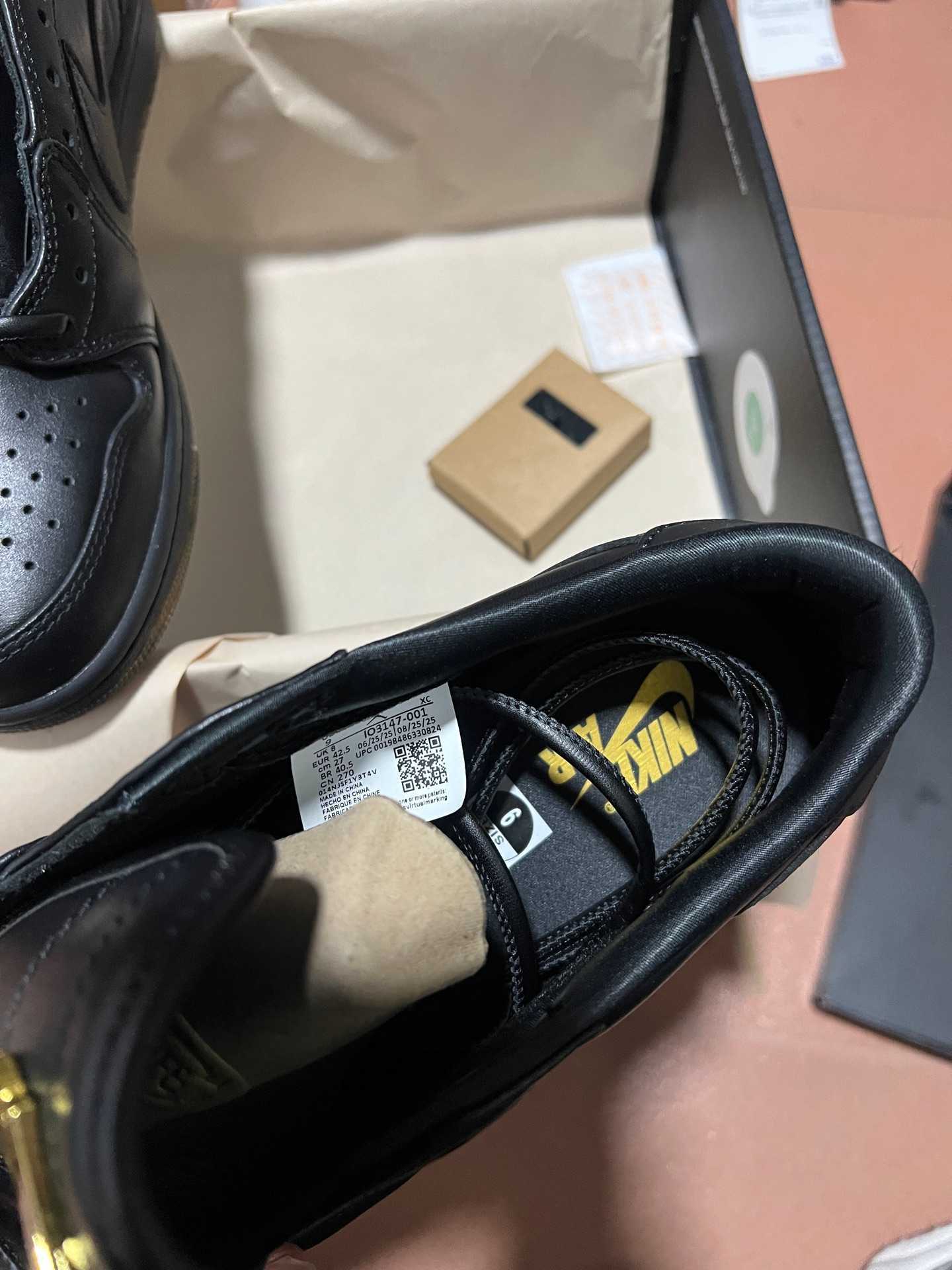 F aj1 Air Jordan 1 Retro OG "Xuan Wu" IO3147-001 - Image 2