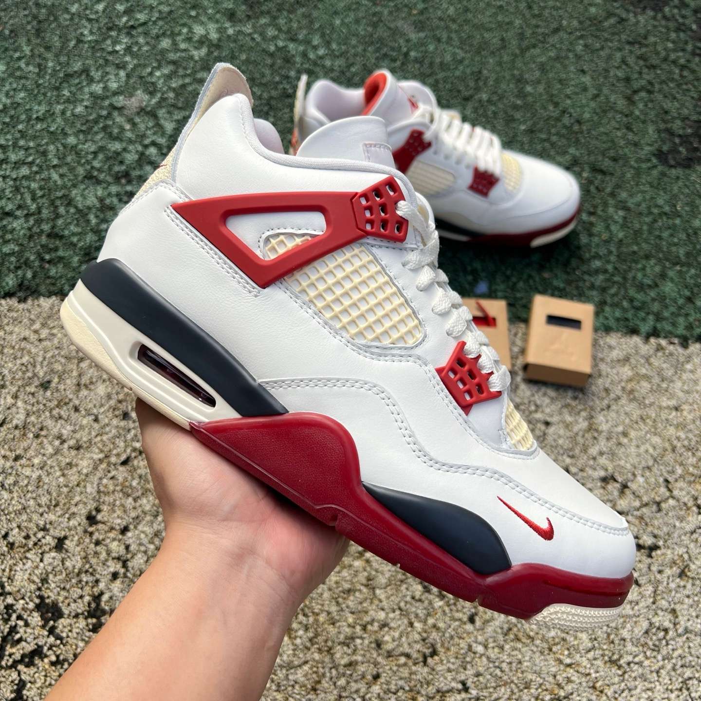 Og aj4 Nigel Sylvester x Jordan Air Jordan 4 IQ8055-100 - Image 20
