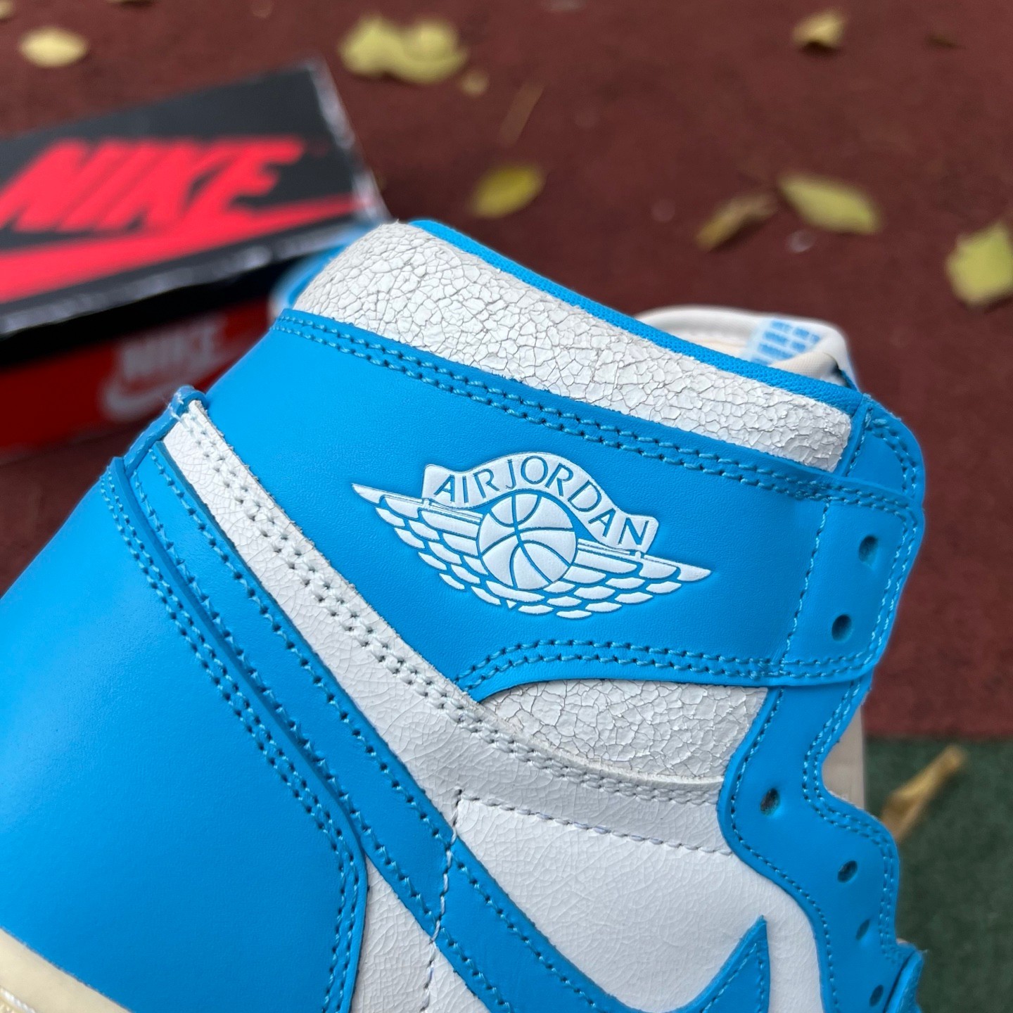 aj1 Air Jordan 1 Hi OG UNC Reimagined DZ5485-402 - Image 4