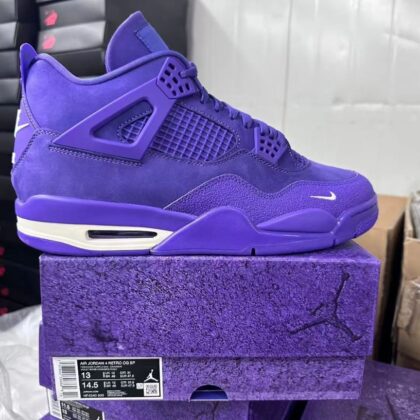 GX ‼️aj4 Air Jordan 4 retro canyon purple" HF4340 500
