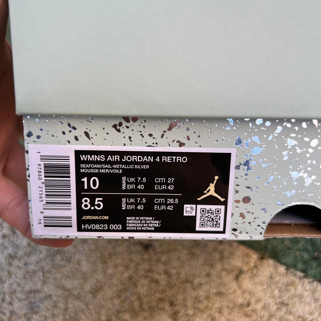 aj4 Air Jordan 4 Seafoam HV0823-003 - Image 2