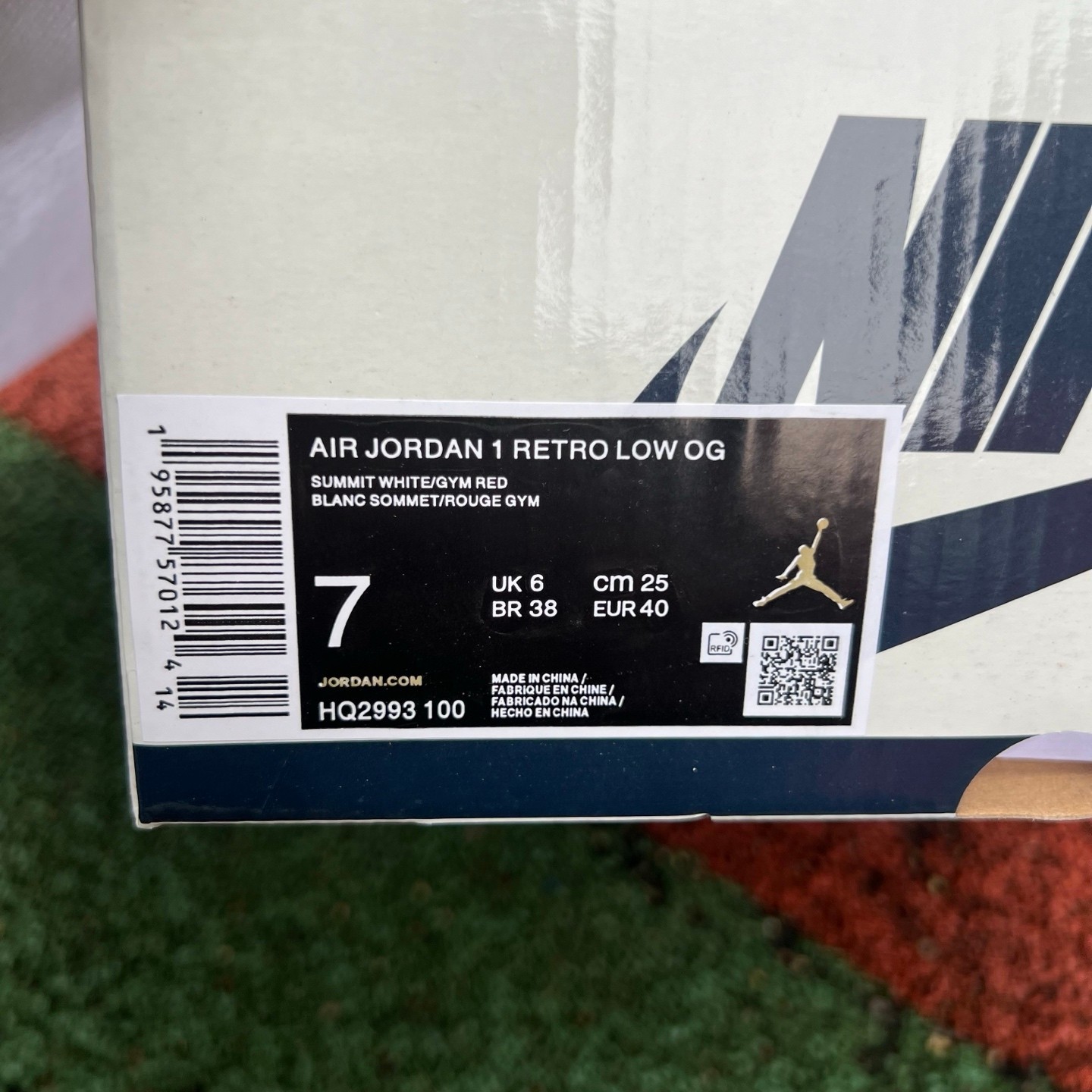 aj1 Air Jordan 1 Low OG HQ2993-100 - Image 2
