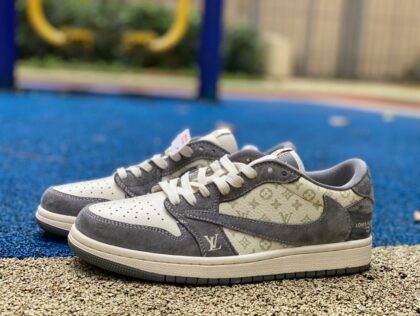 aj1 LV Travis Scott x Air Jordan 1 Low x Louis Vuitton lv ts sj2068-001