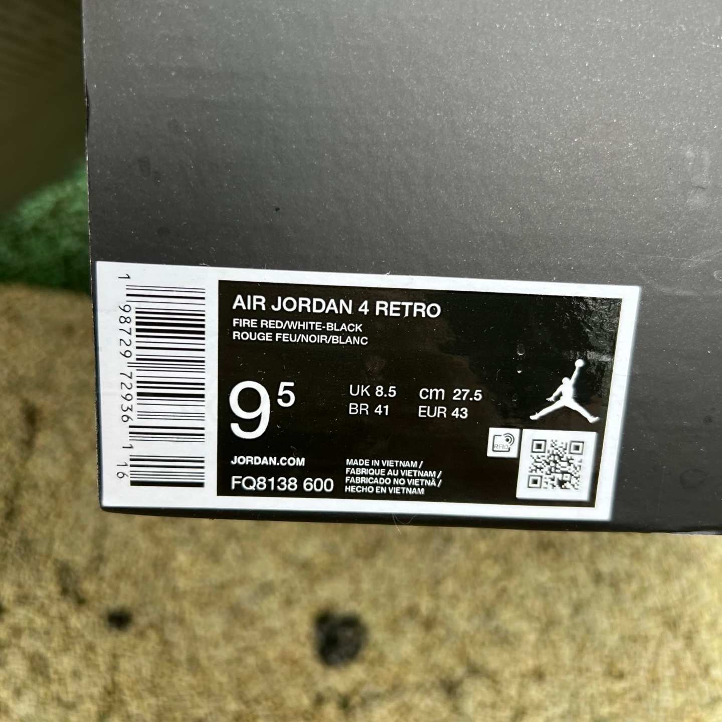 OG ‼️aj4 2026 Air Jordan 4 "Toro" Retro FQ8138-600 - Image 2