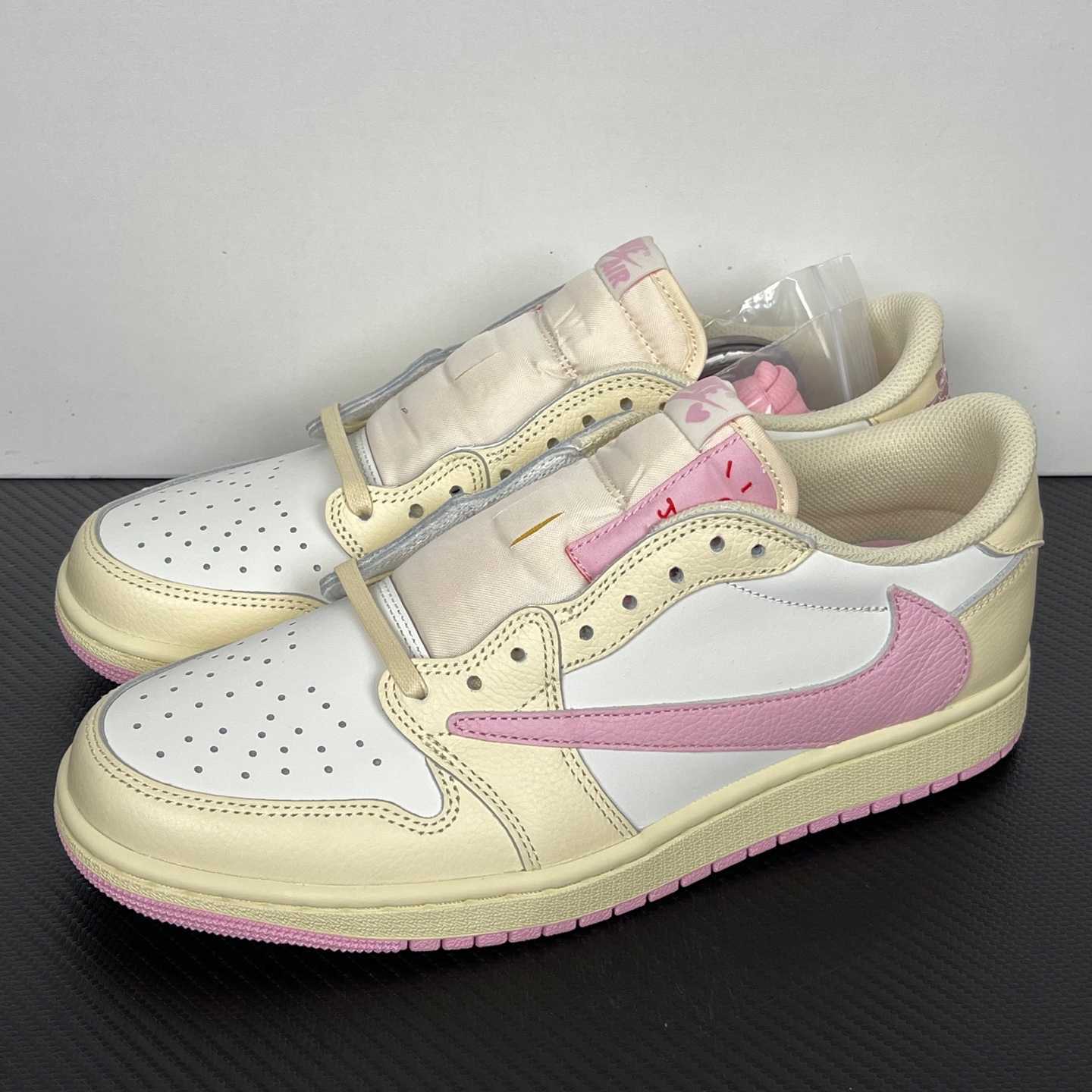 LW aj1 Travis Scott x Air Jordan AJ1 Low OG SP TS IQ7604-100 - Image 4