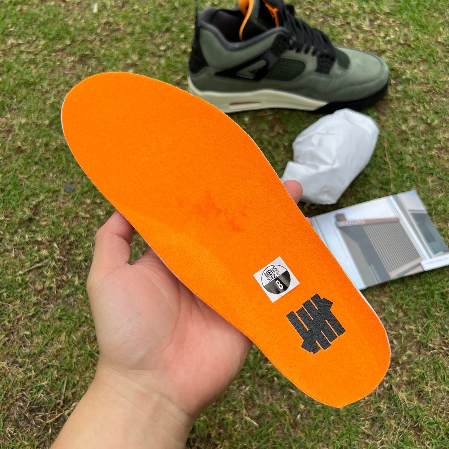 aj4un T1 UNDEFEATED x Air Jordan 4 IB1519-200 - Image 7