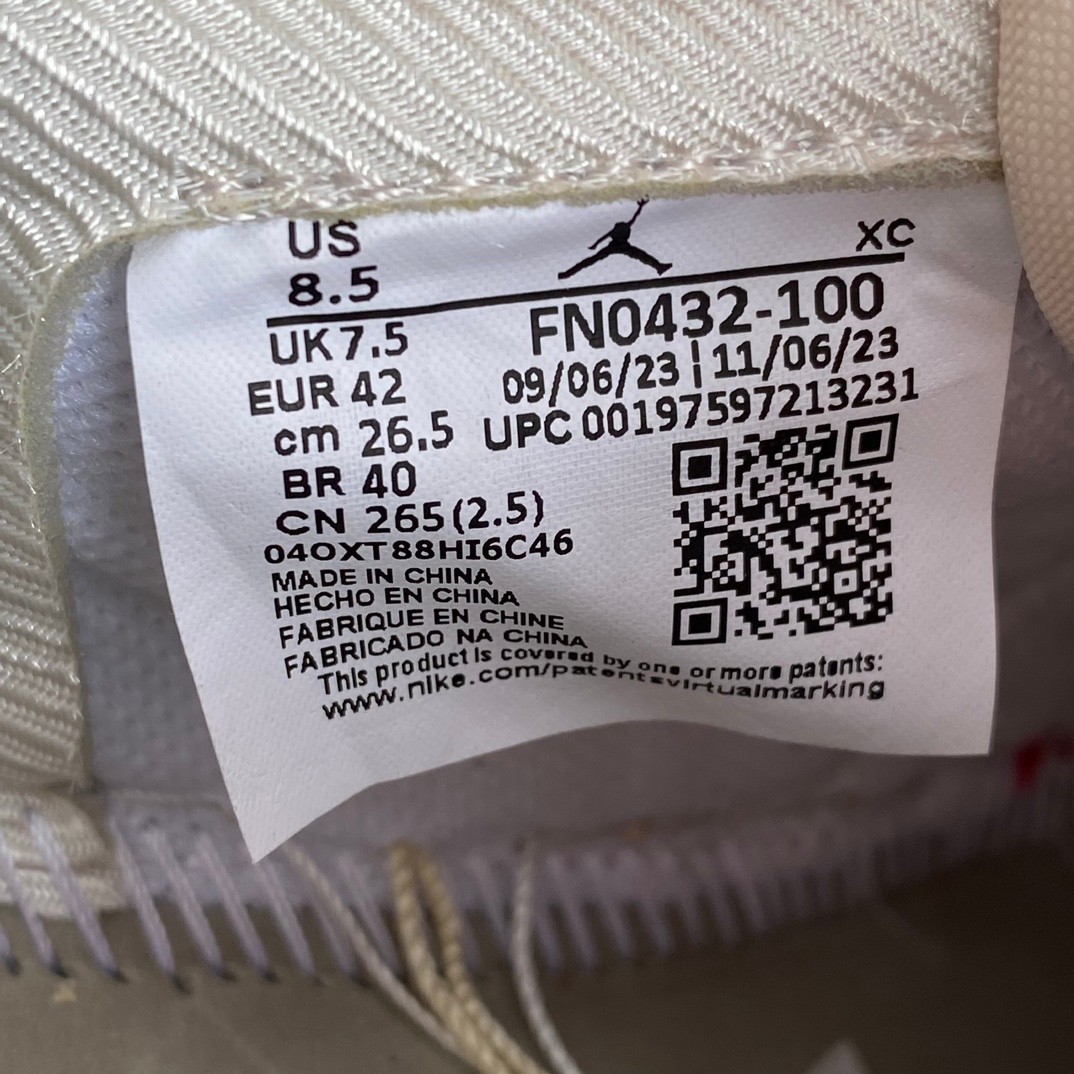 aj1 DT Air Jordan 1 x Trophy Room AJ1 low FN043 - Image 4