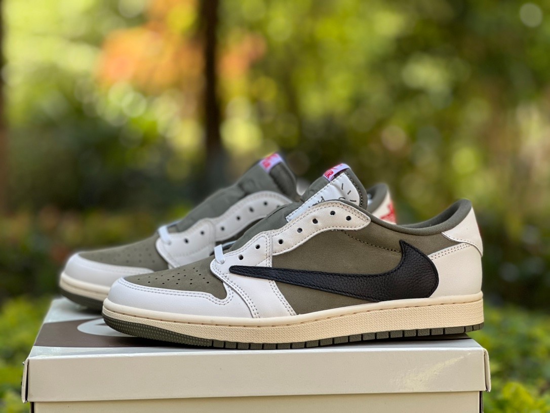 aj1 t1 ⚡️Tracis Scott x Air Jordan 1 Low Golf TS DM7866-