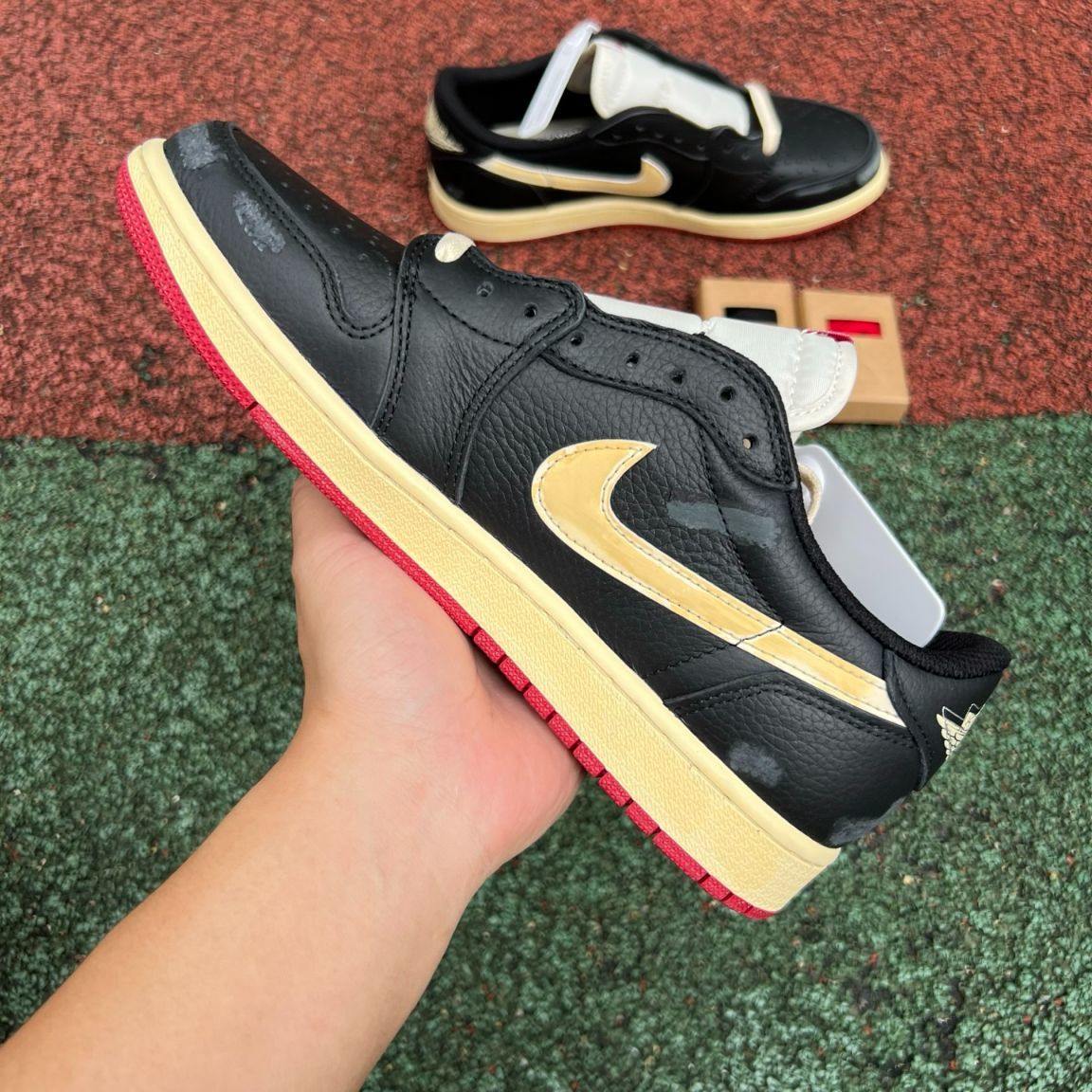 aj1 Air Jordan 1x Nigel Bike AJ1 IB8958-001 - Image 10