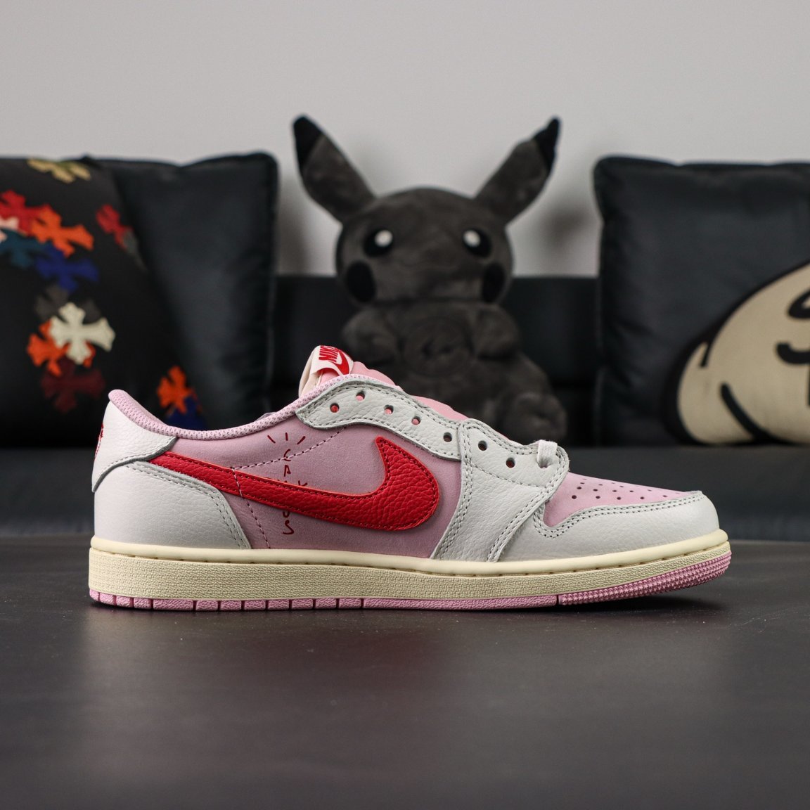 ‼️ aj1 Travis Scott x Air Jordan AJ1 Low OG SP TS IQ7604-101 - Image 5