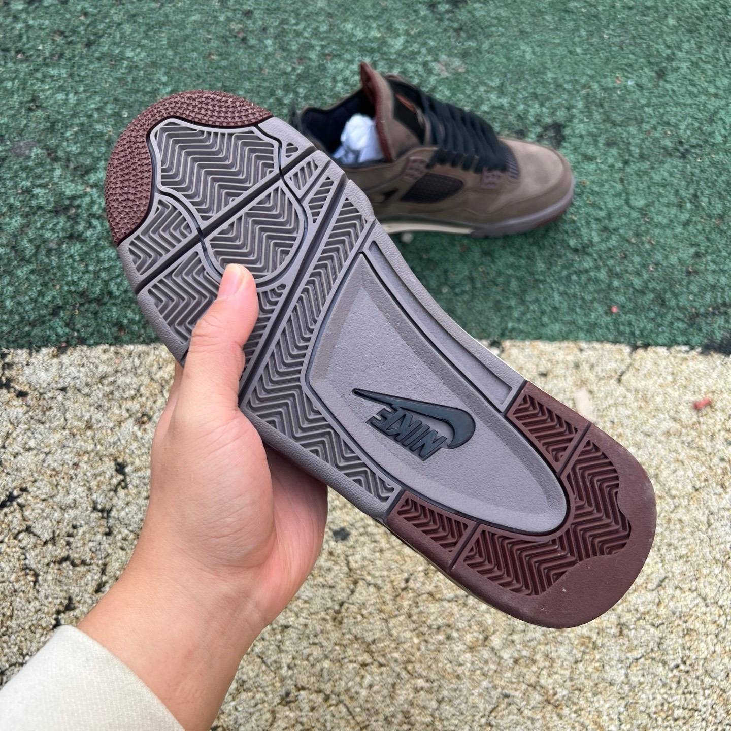 s aj4amm A Ma Maniére x Air Jordan 4 Dark Mocha IF3102-200 36-48.5 - Image 15