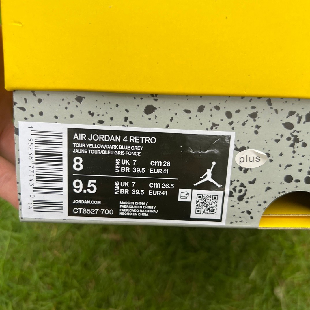 aj4 T1 Air Jordan 4 AJ4 CT8527-700 - Image 2