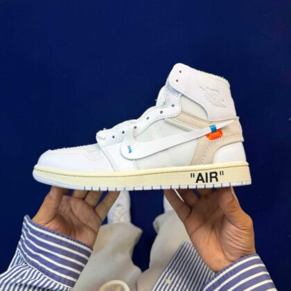 aj1 Nike Air Jordan 1 high 51 : OW OFF-WHITE AA3834-100