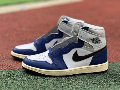 aj1 Air Jordan 1 Retro High OG White Deep Royal Blue DZ5485-100