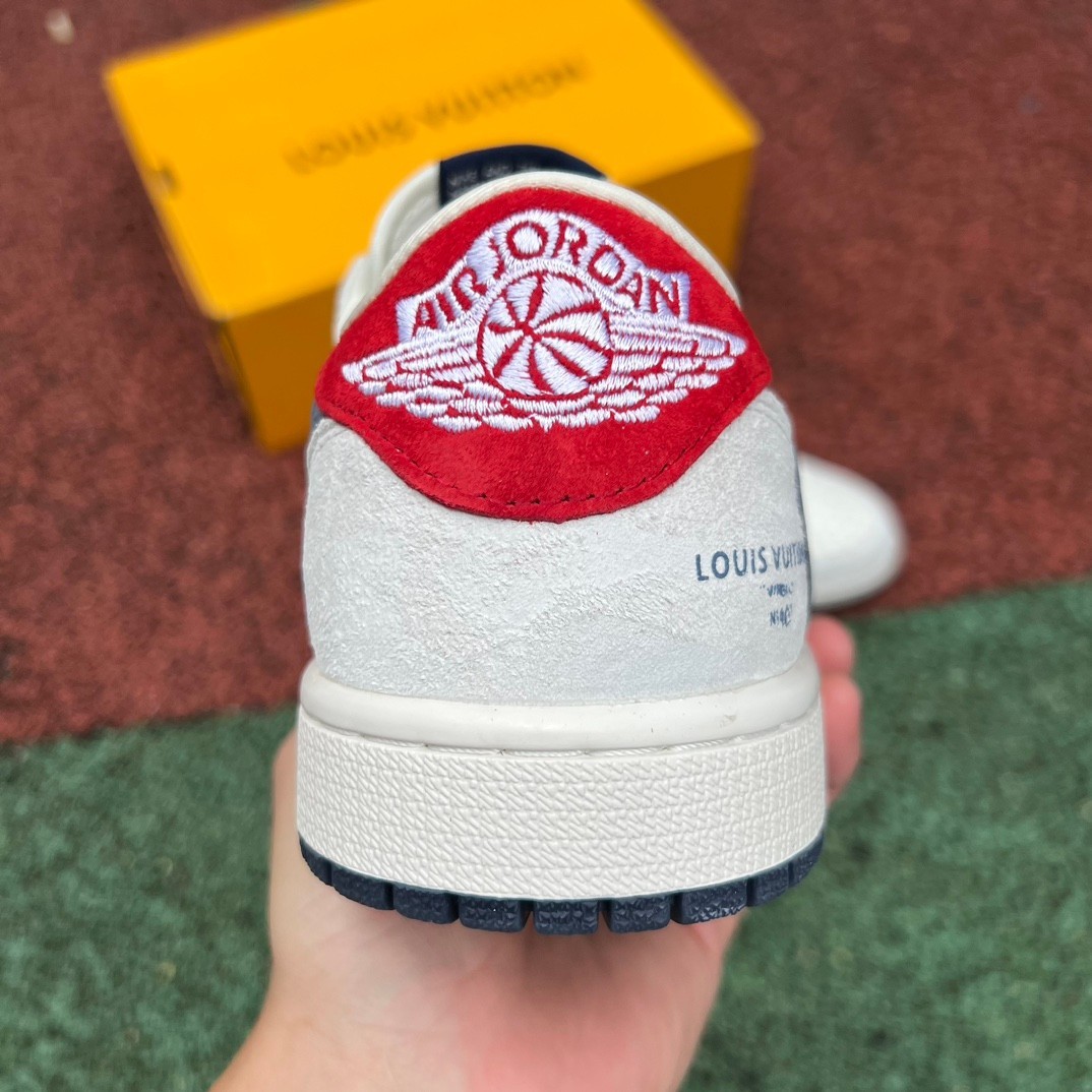aj1 LV Louis vuitton x Travis Scott x Air Jordan 1 Low YQ2088-688 - Image 9