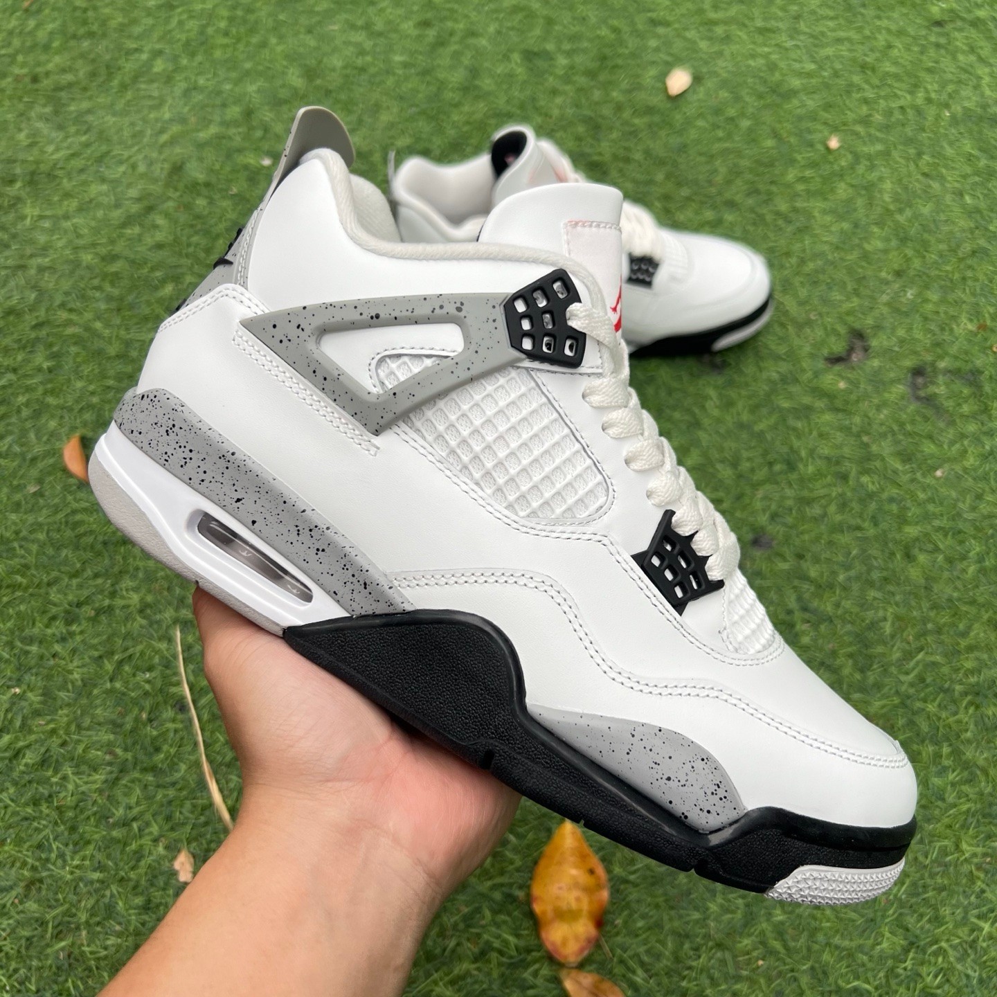 aj4 2025 t1 Air Jordan 4 White Cement FV5029-100 - Image 18