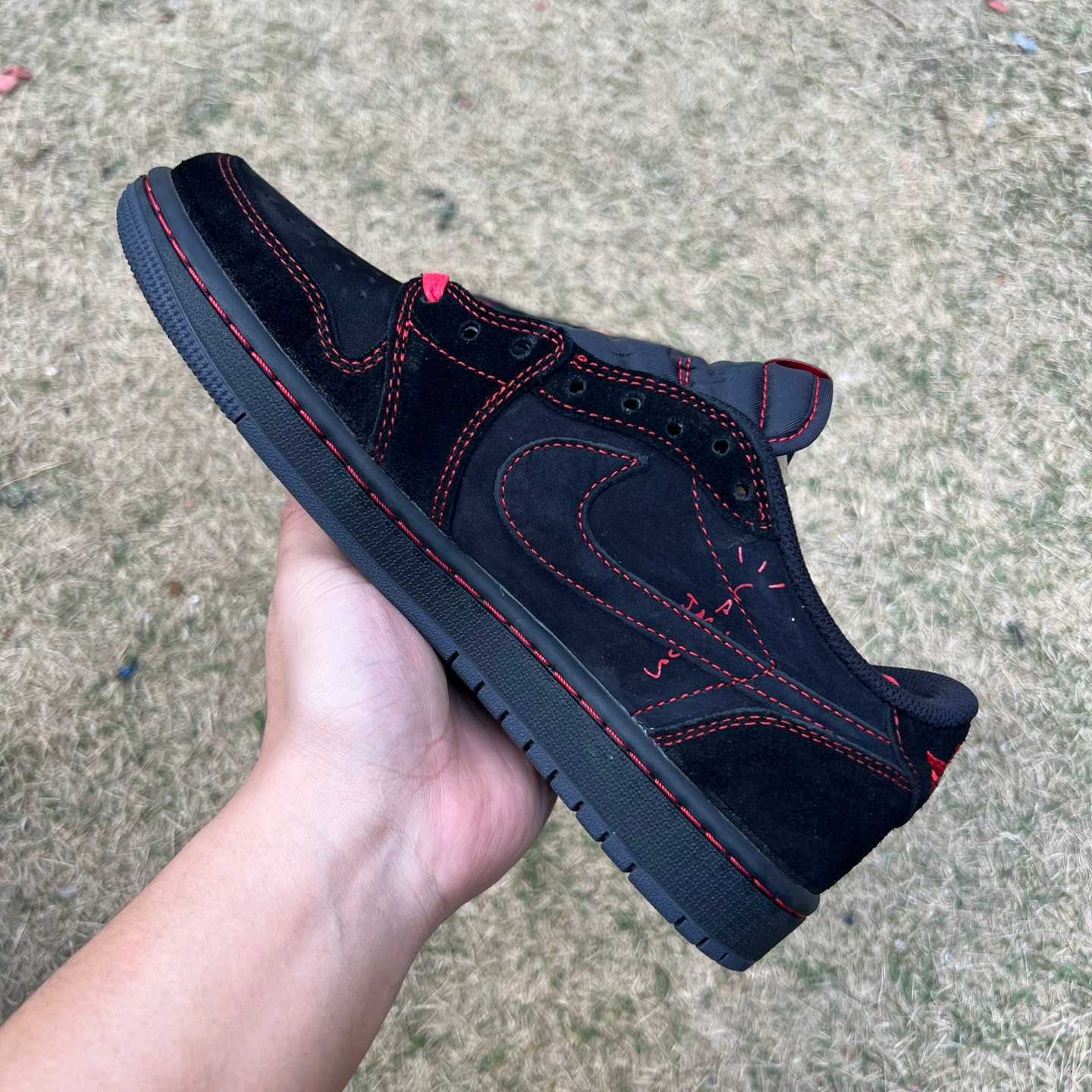y aj1 Travis Scott x Jordan Air Jordan 1 Low OG DM7866-003 - Image 10