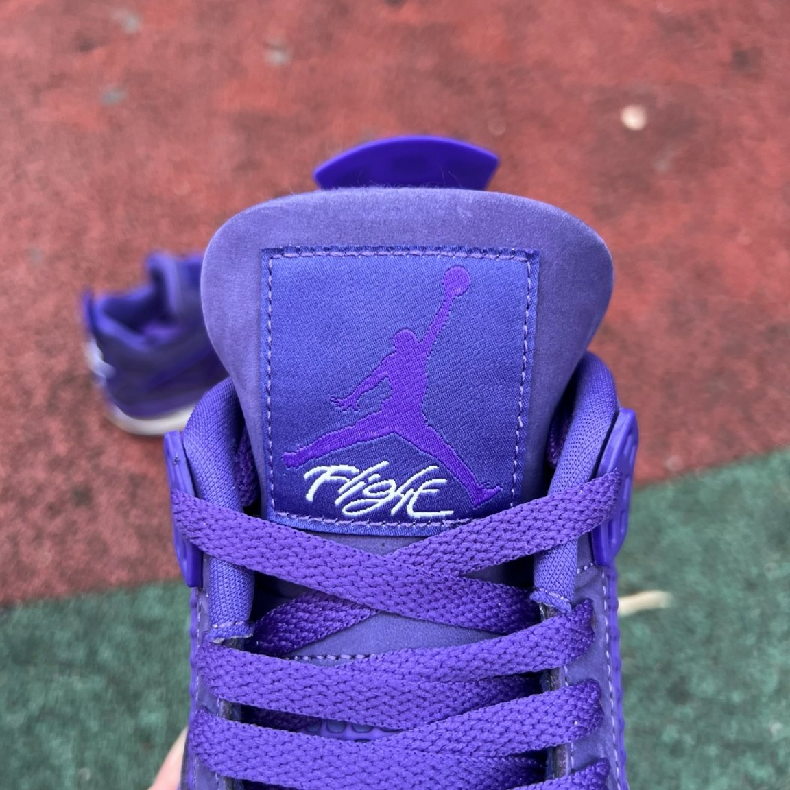 F ‼️aj4 Nigel Sylvester x Air Jordan 4 retro canyon purple" HF4340-500 - Image 6