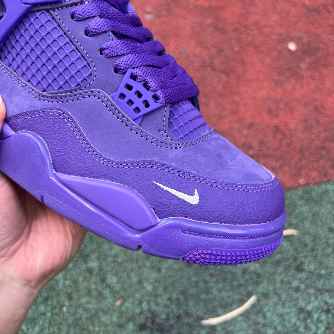 F ‼️aj4 Nigel Sylvester x Air Jordan 4 retro canyon purple" HF4340-500 - Image 4