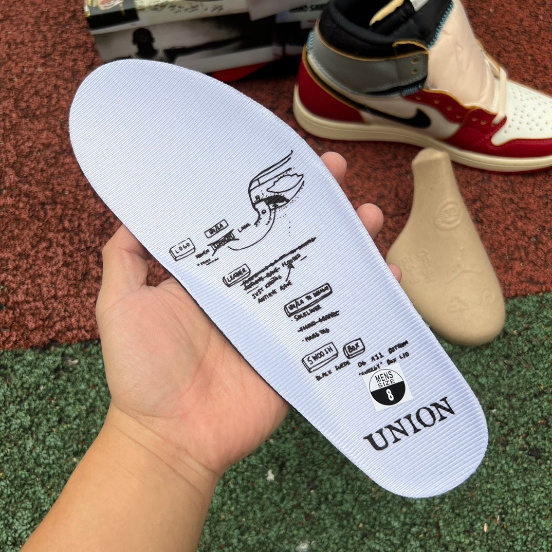 aj1un 2.0 Fragment Design x Union LA x Air Jordan 1 High OG HV8563-60 - Image 16