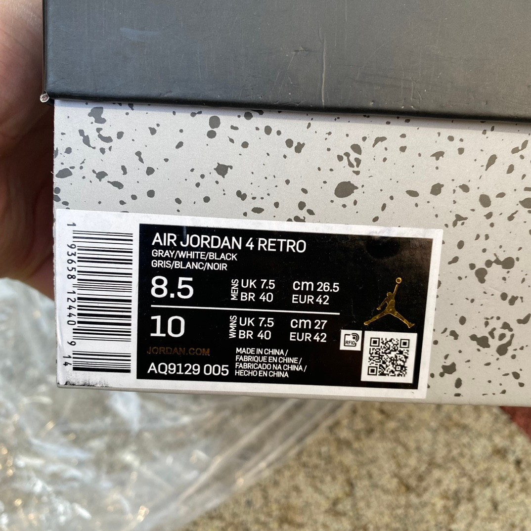 aj4 Air Jordan 4 AQ9129-002 - Image 2