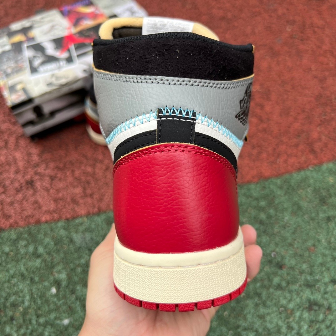 aj1un 2.0 Fragment Design x Union LA x Air Jordan 1 High OG HV8563-60 - Image 8