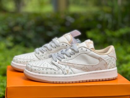 aj1 LV Travis Scott x Air Jordan 1 Low x Louis Vuitton lv ts s