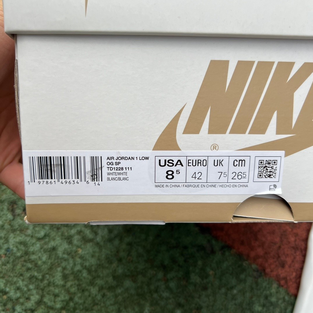 aj1 Tracis Scott x Air Jordan 1 Low Golf TS TD1288-111 - Image 6