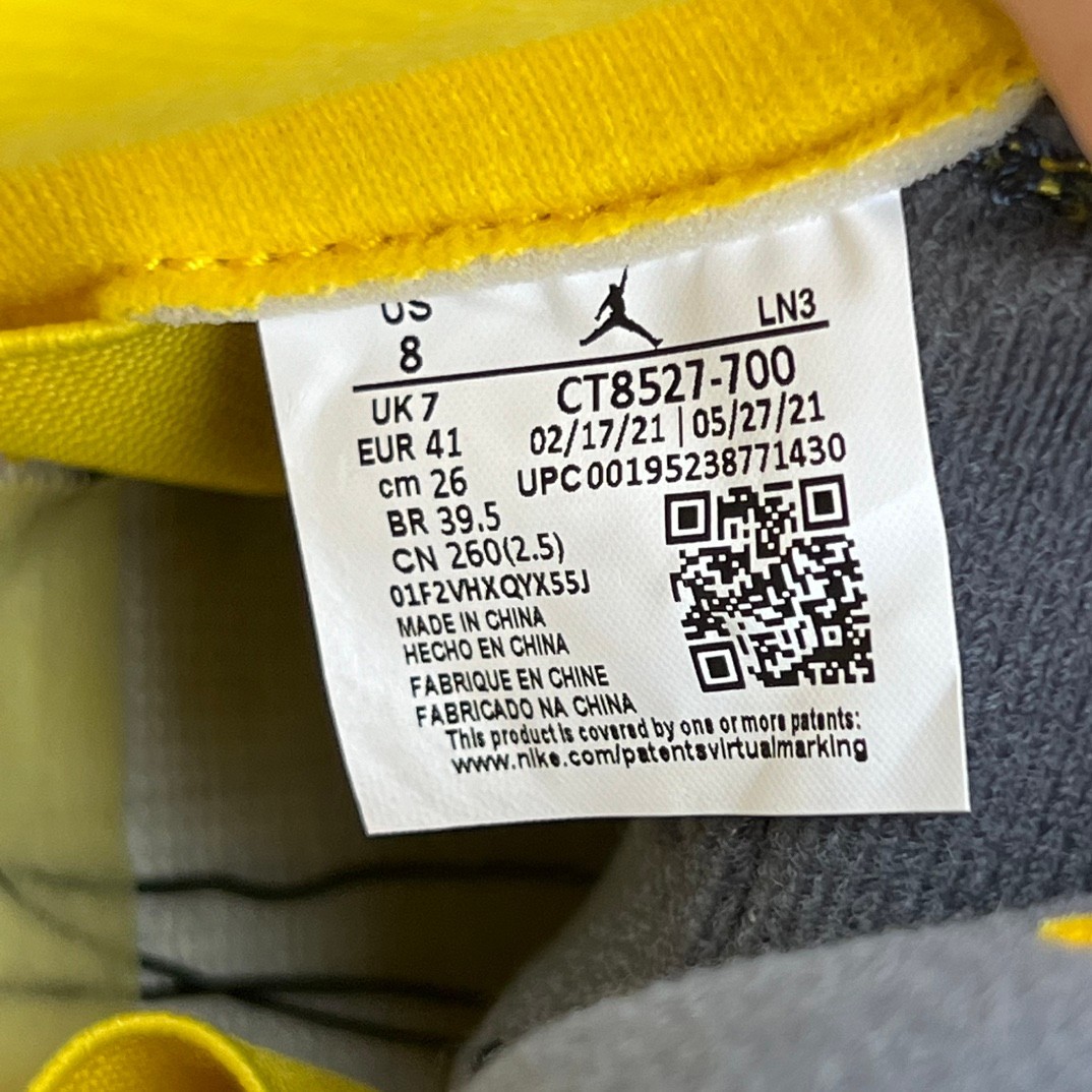 aj4 T1 Air Jordan 4 AJ4 CT8527-700 - Image 3