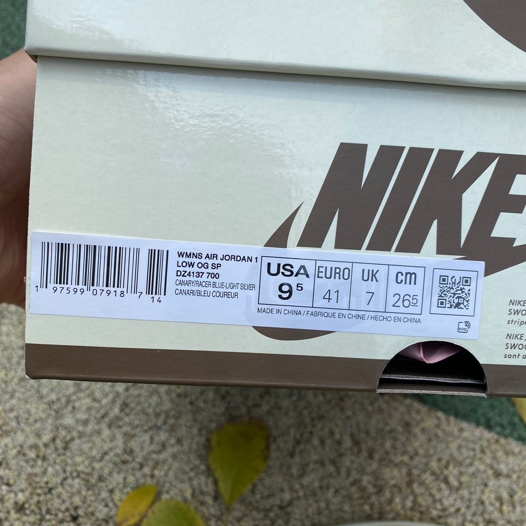 aj1 ⚡️LJR ????Travis Scott x Air Jordan 1 Low Canary 8.0 - Image 2