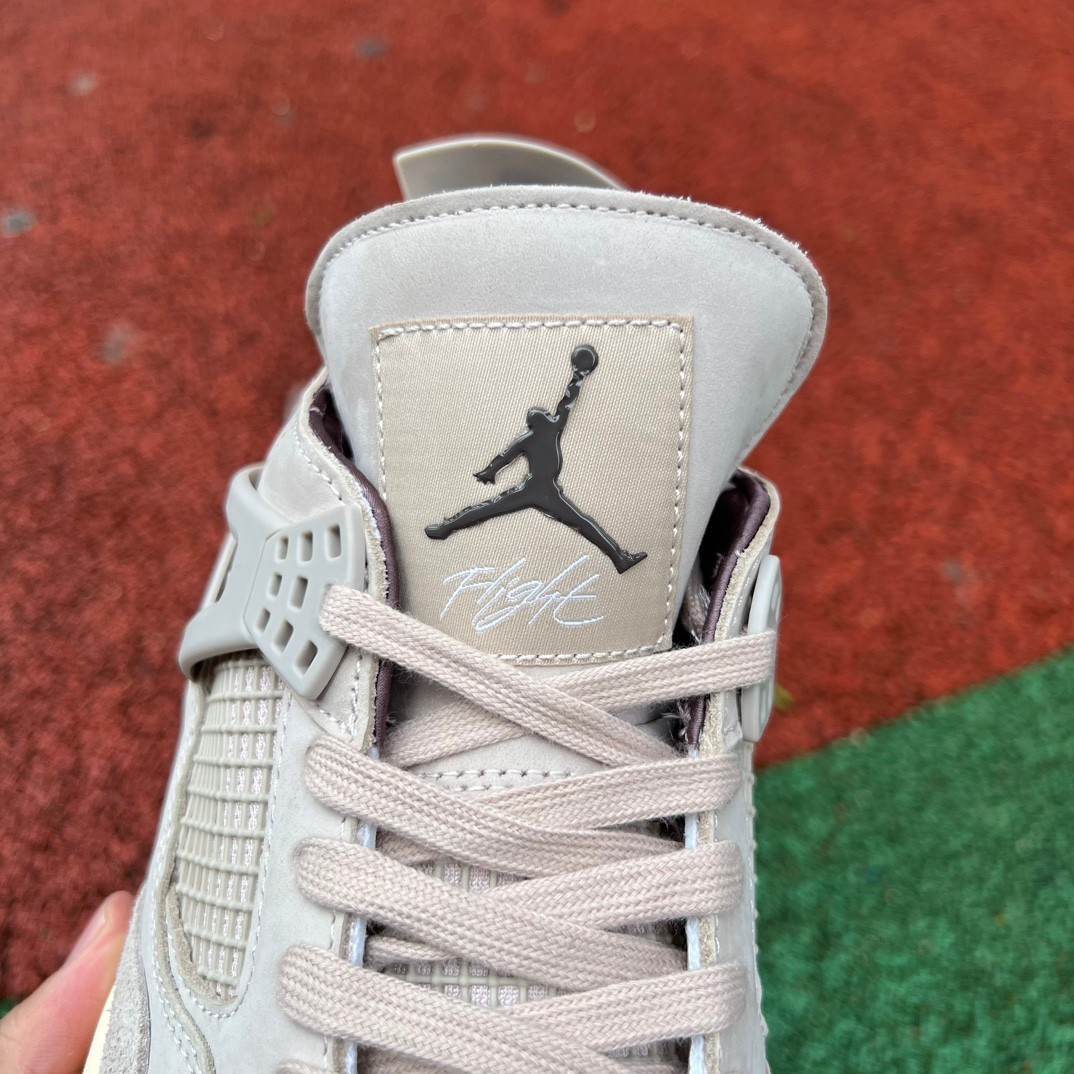 aj4 Amm A Ma Maniere x Air Jordan 4 Fossil Stone FZ4810-200 - Image 15