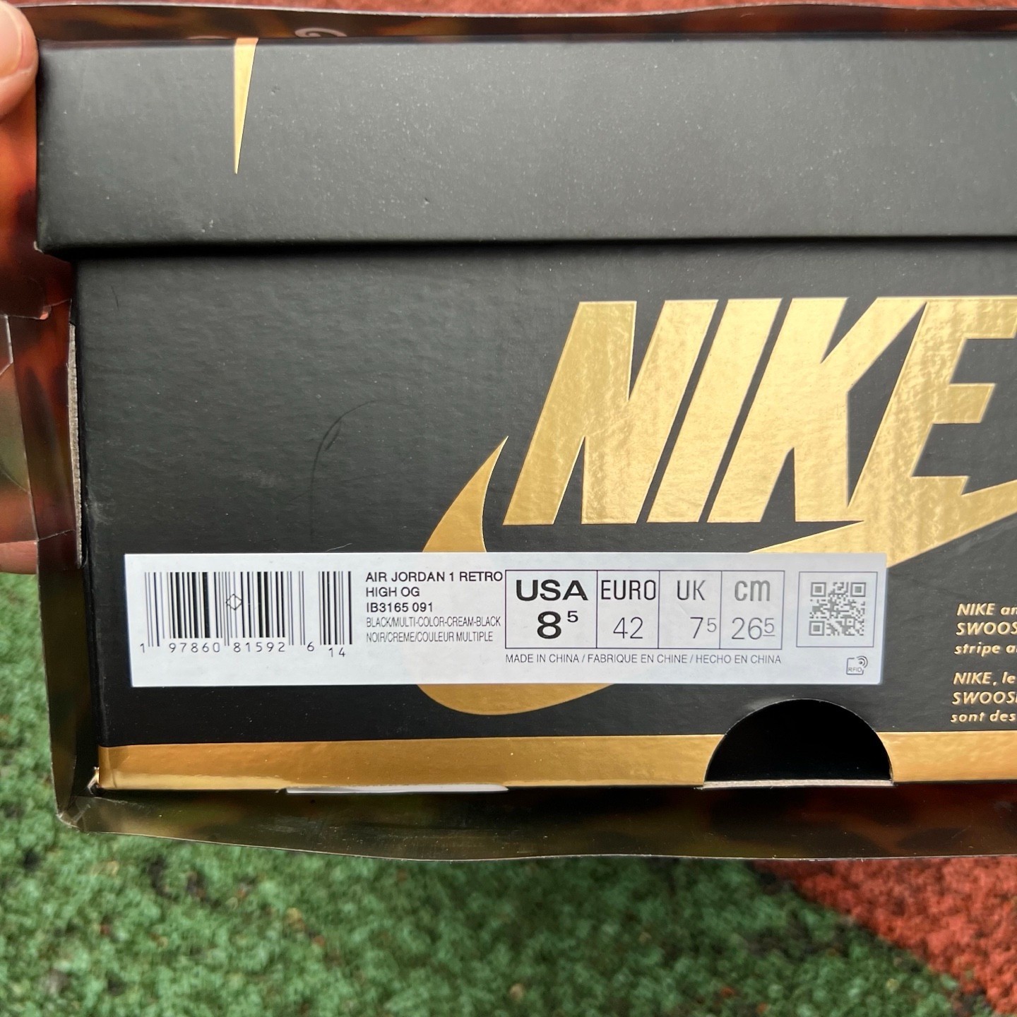 aj1 Air Jordan 1 RETRO HIGHOG XUANWU CNY IB3165-091 - Image 2
