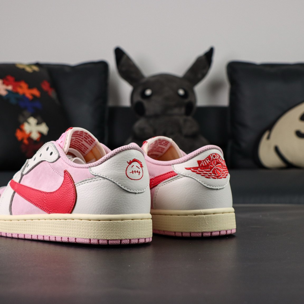 ‼️ aj1 Travis Scott x Air Jordan AJ1 Low OG SP TS IQ7604-101 - Image 6