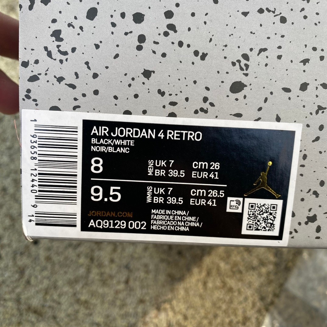 aj4 Air Jordan 4 AQ9129-002 - Image 2