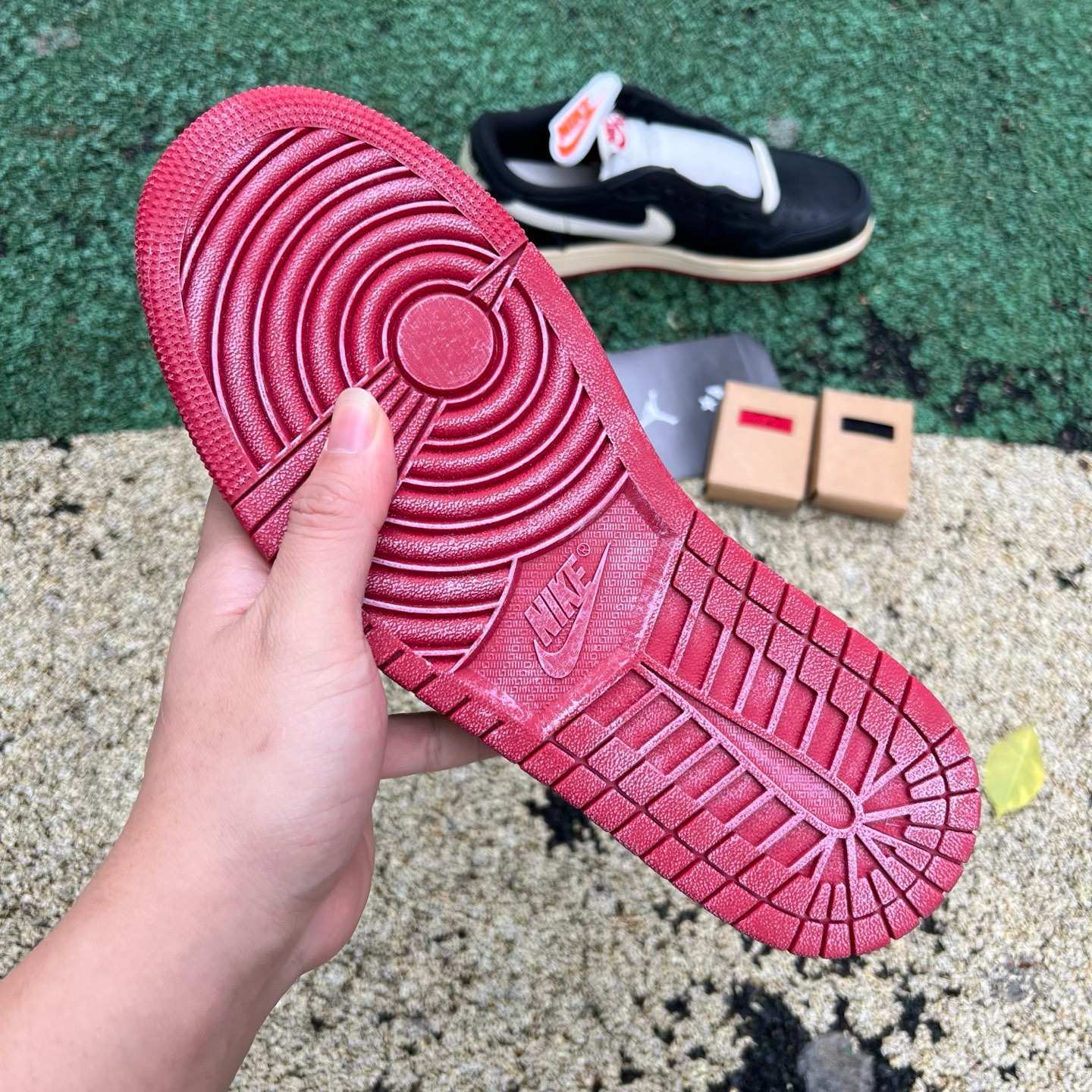 NFC ‼️aj1 Nigel Sylvester x Jordan Air Jordan 1 Retro Low OG Nitro "Bet IB8958-001 - Image 9