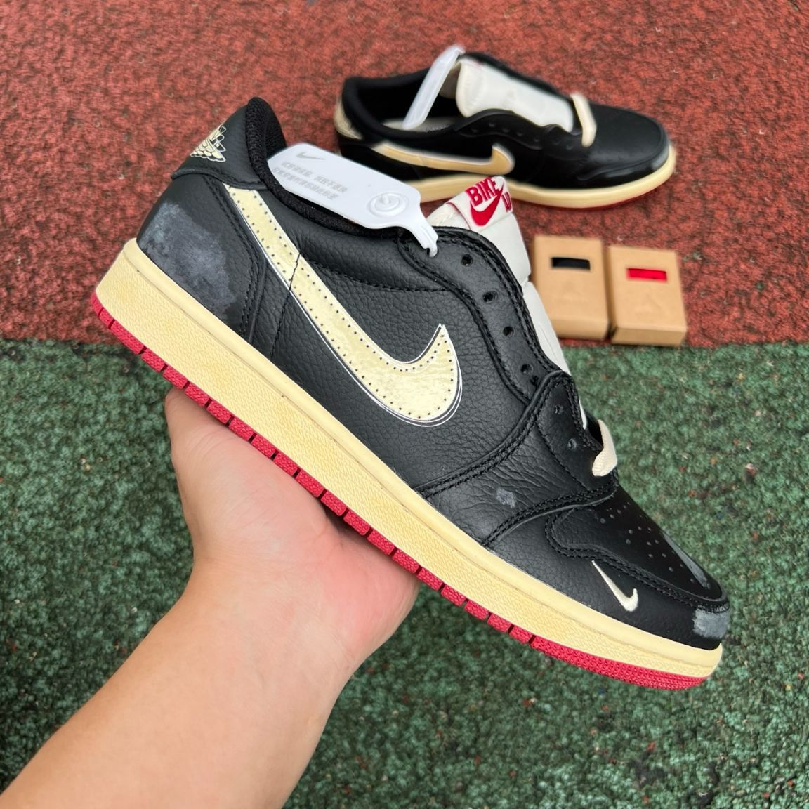 aj1 Air Jordan 1x Nigel Bike AJ1 IB8958-001 - Image 12