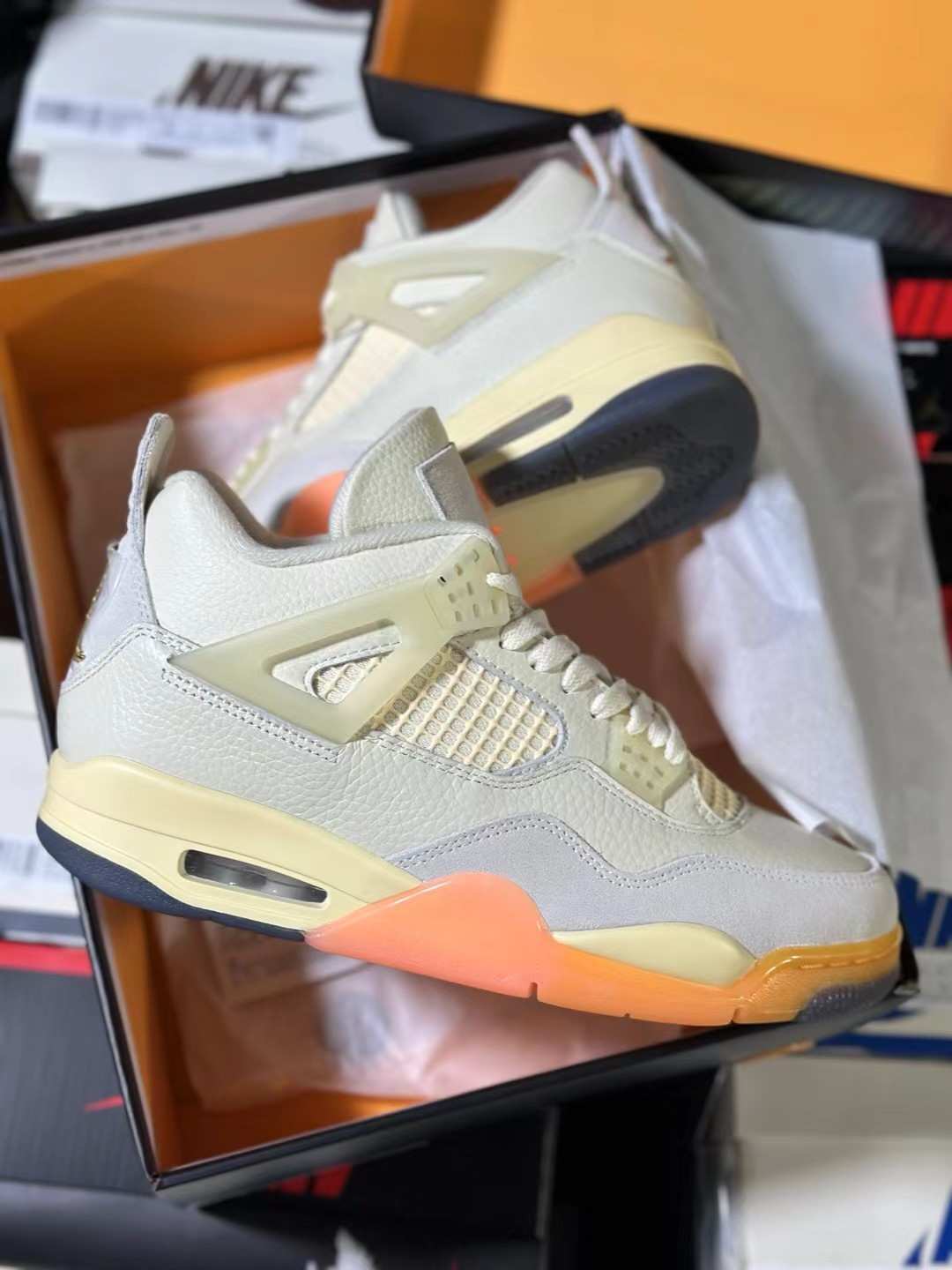 F aj4 Jordan Air Jordan 4 Birds of Paradise HV0823-101 - Image 4
