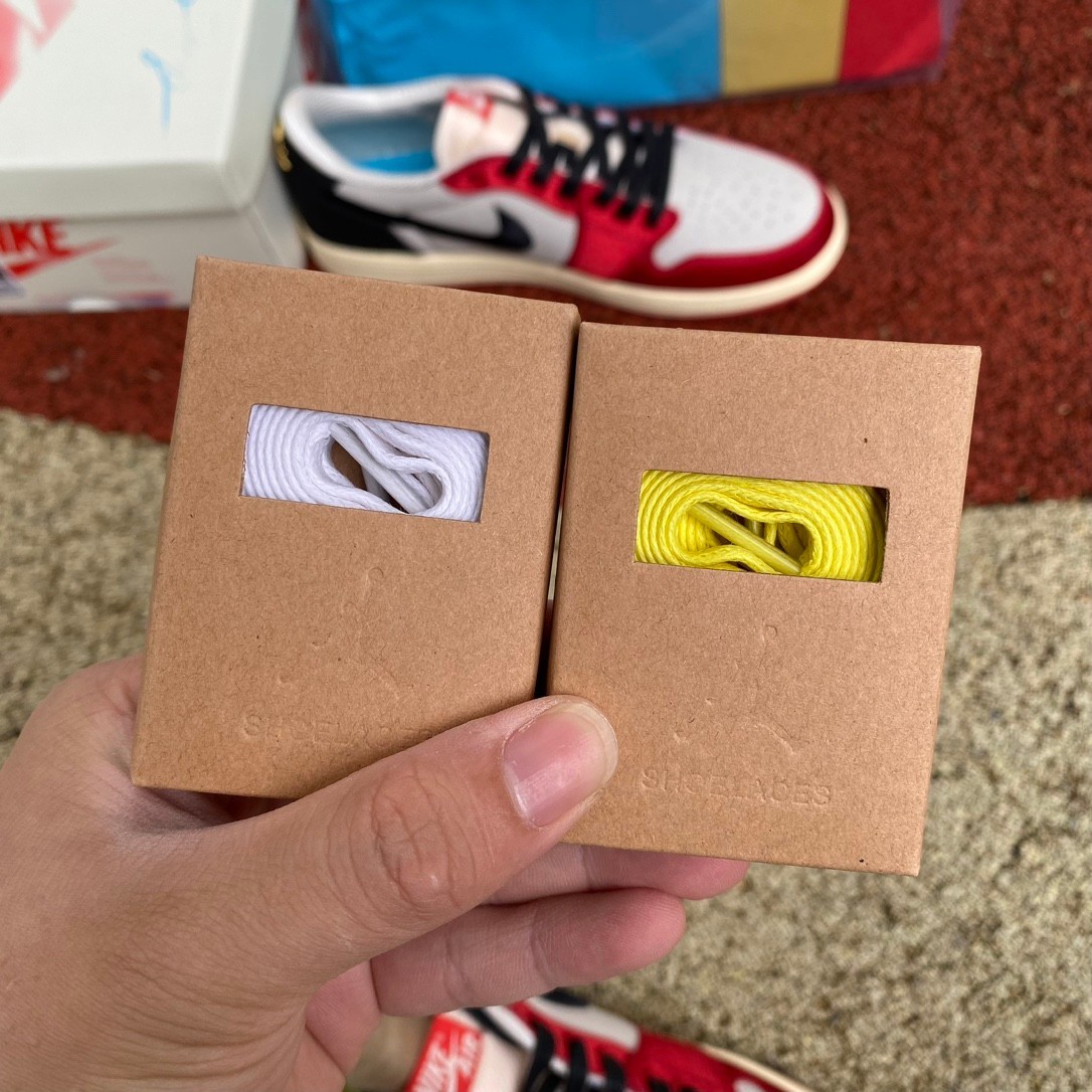 aj1 DT Air Jordan 1 x Trophy Room AJ1 low FN043 - Image 8